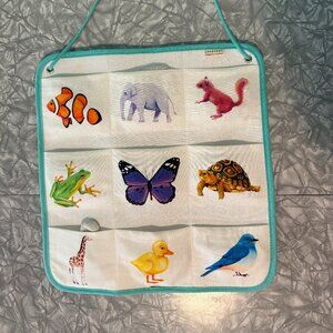 LOVEVERY Quilted Critter Pockets Matching Game